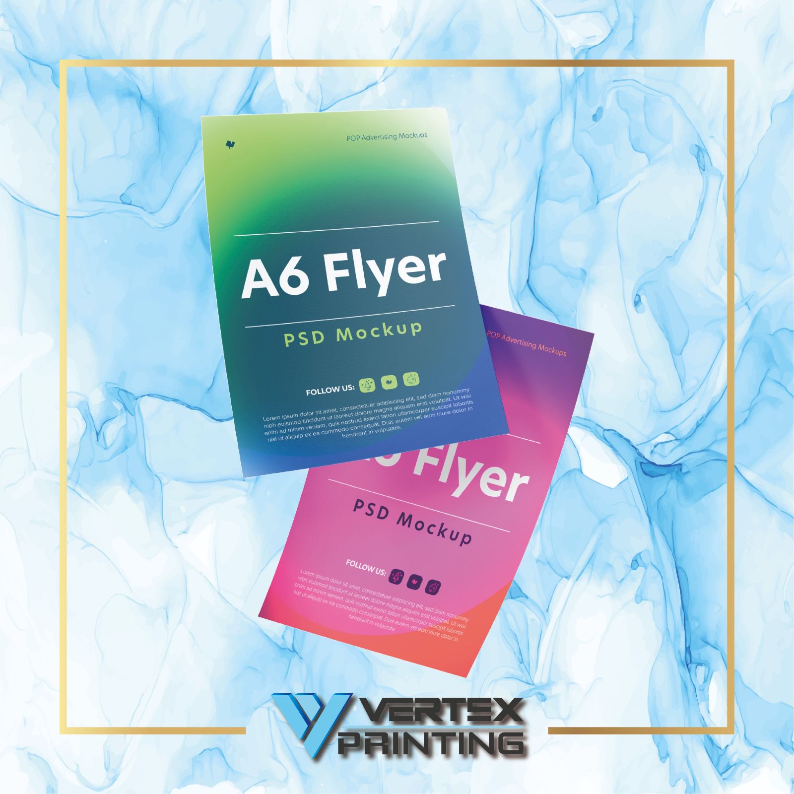 Flyer A6 - Gloss Paper (Fast Print)