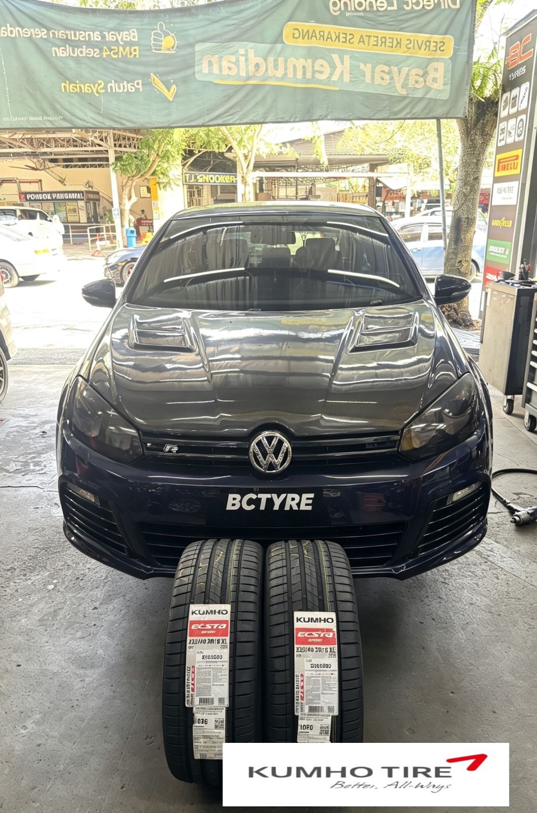 🚗💨 VW Golf MK6 👉 225/40ZR18 Kumho Ecsta Sport PS72👍_115706072026