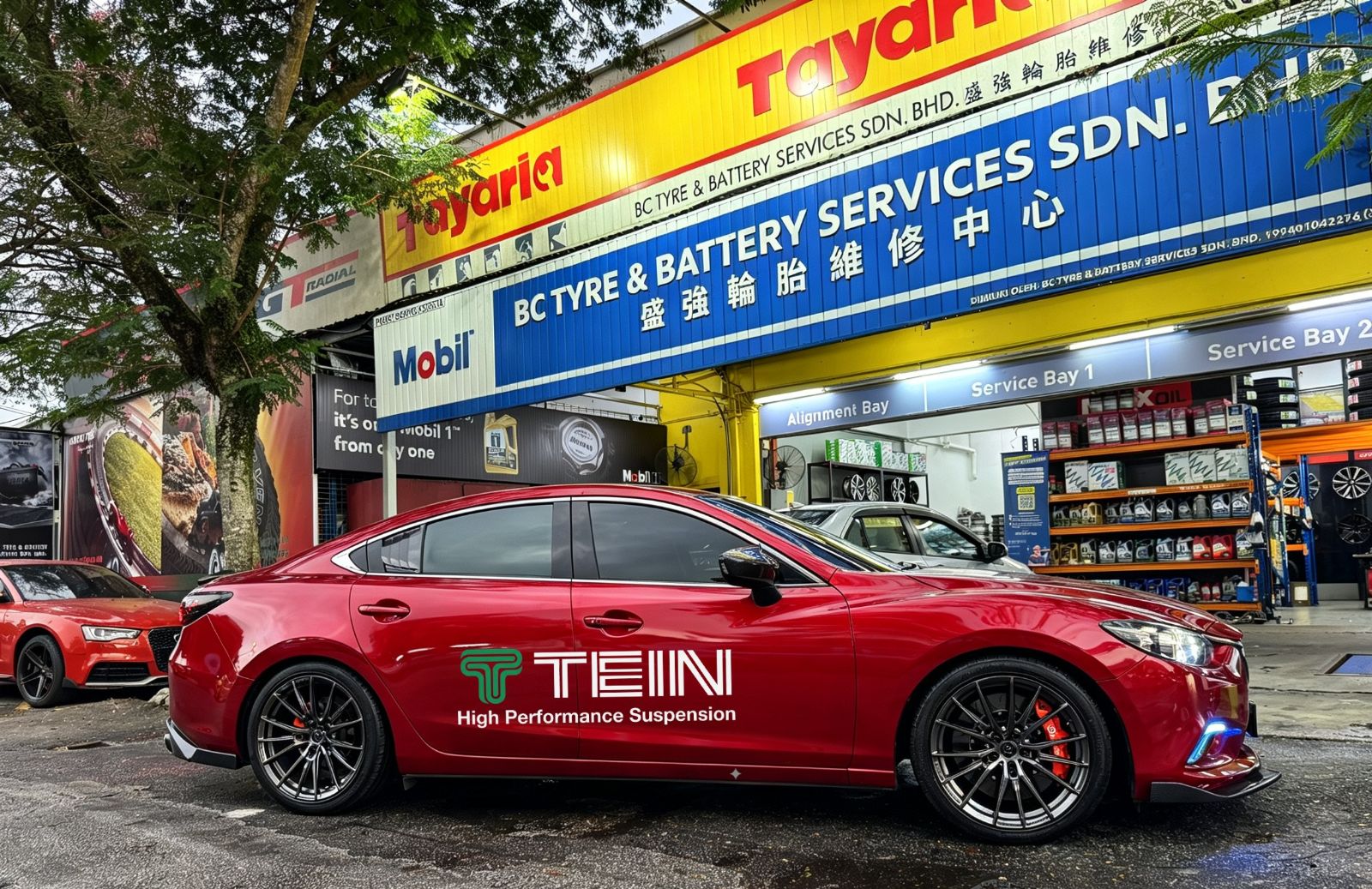 🚗✨ Mazda 6 升级✔ TEIN Endura Pro Plus 避震器👉 16段软硬可调✔ TEIN S-Tech Sport 弹簧🚘🔥_193706072026