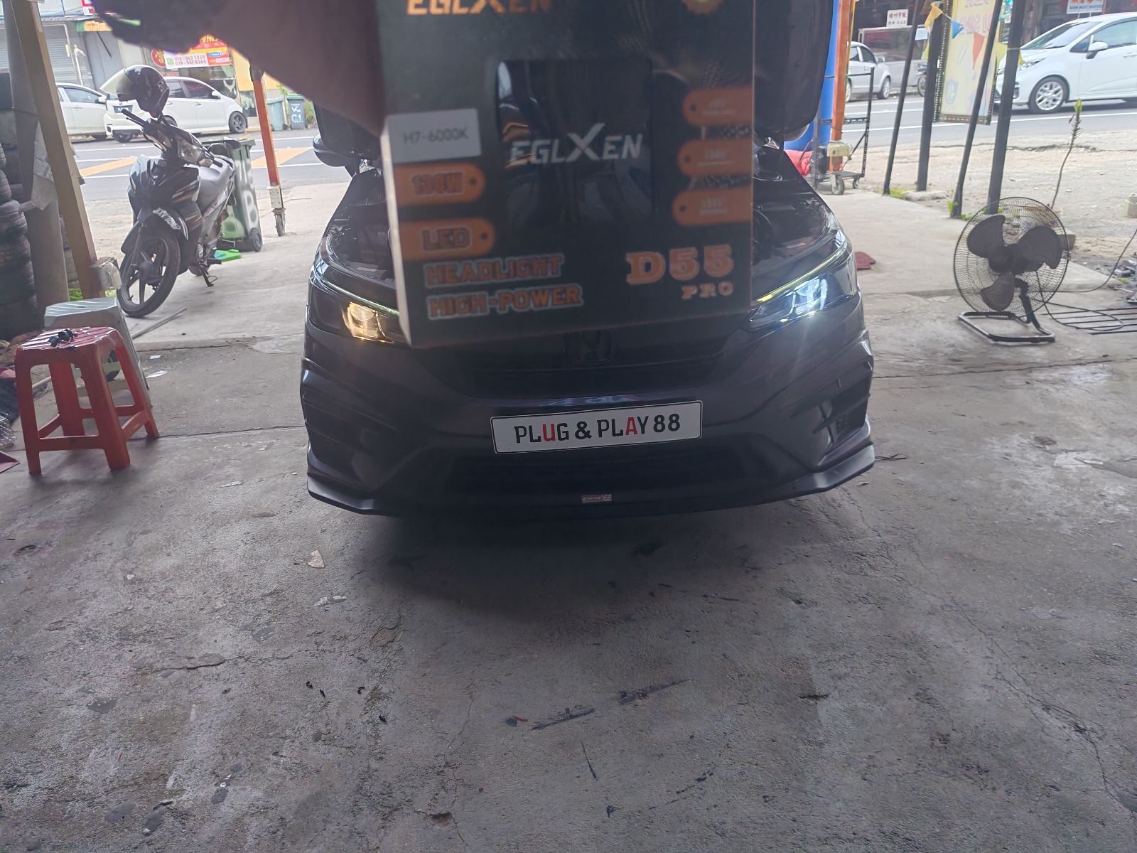 powerboot kereta