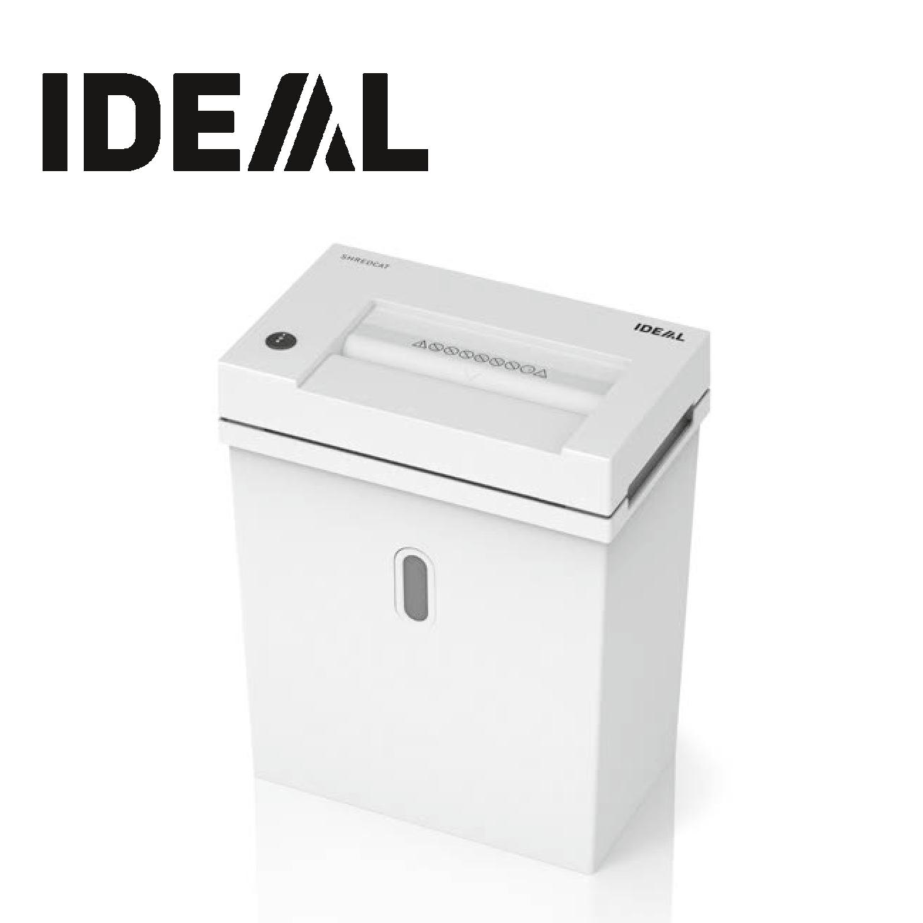 IDEAL Shredcat 8200 CC Micro Cut Paper Shredder (Shred Capacity: 11-13 Sheets, Cross Cut: 2x12mm, Bin Capacity: 21 Liters)