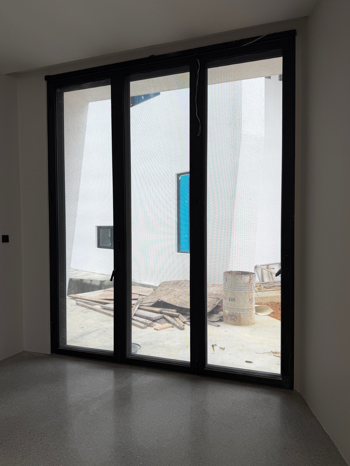 Security Mesh Folding Door
