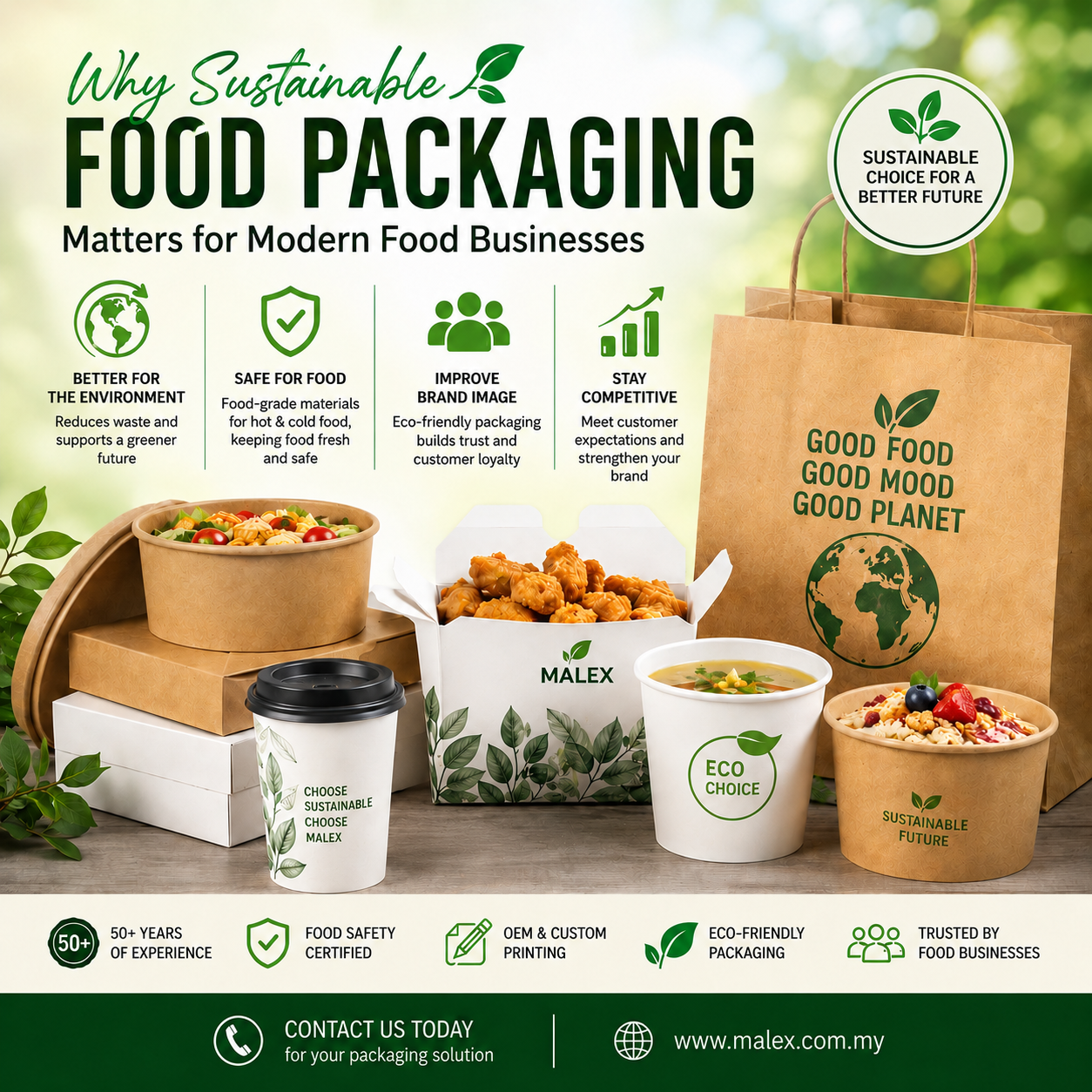 Why Sustainable Food Packaging Matters for Modern Food Businesses