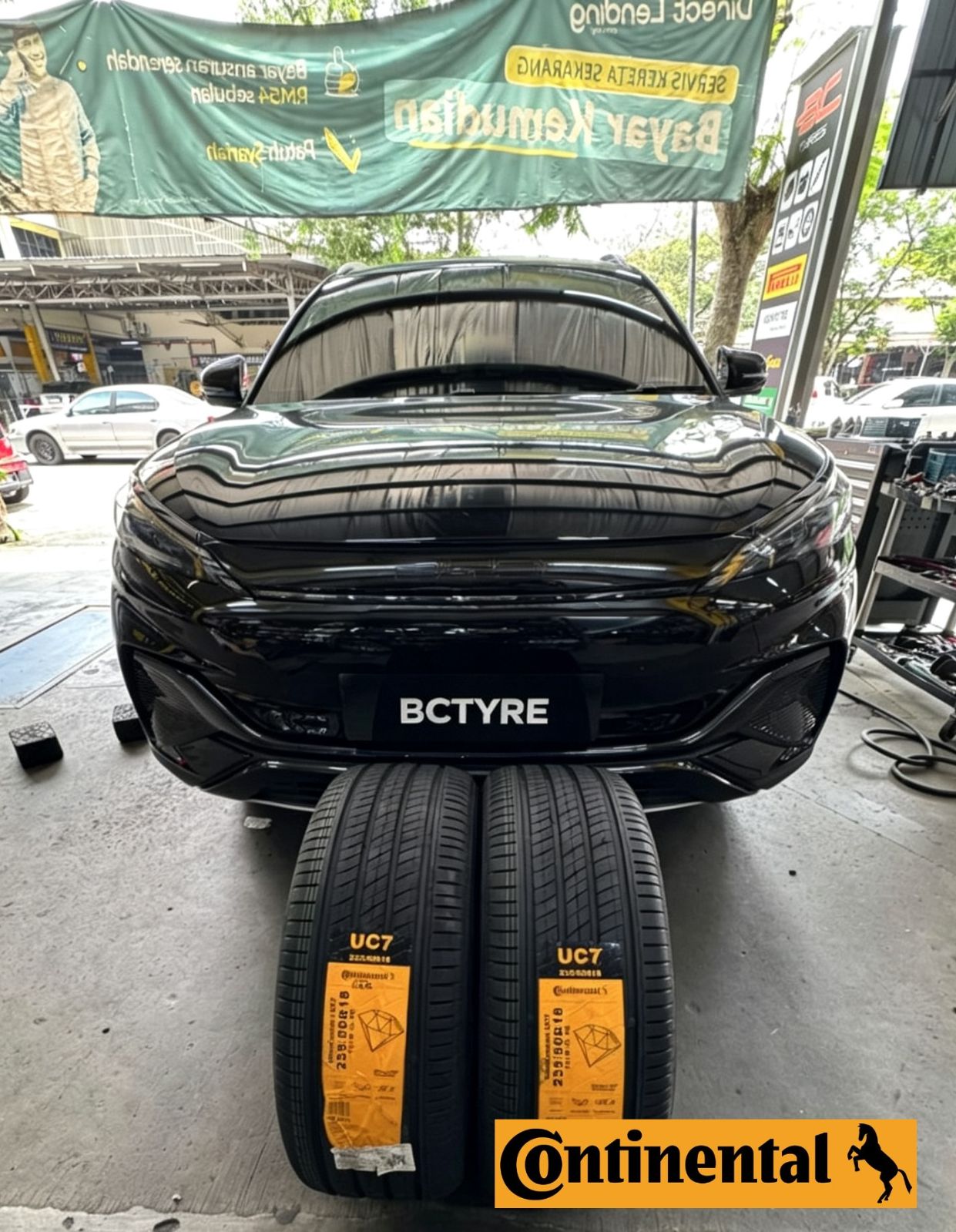 🚗⚡ BYD ATTO 3 换新鞋！235/50R18 Continental UC7！🙏❤️_104308072026