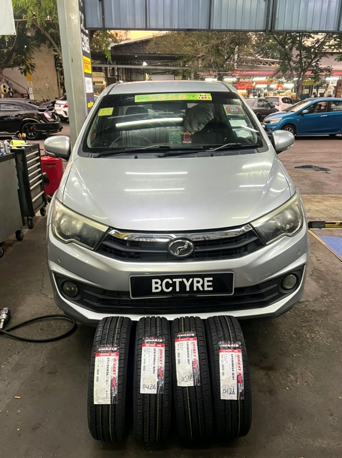 🚗✨ Perodua Bezza 换上全新 🛞 175/65R14 Roxxis Rocket RR01✨🚗_110208072026