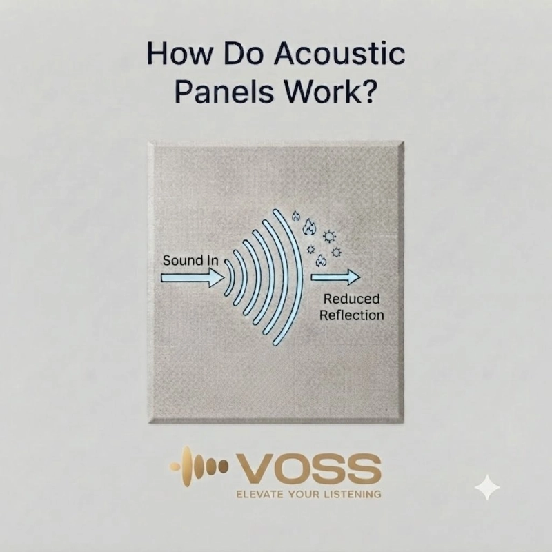 How do acoustic panels work?