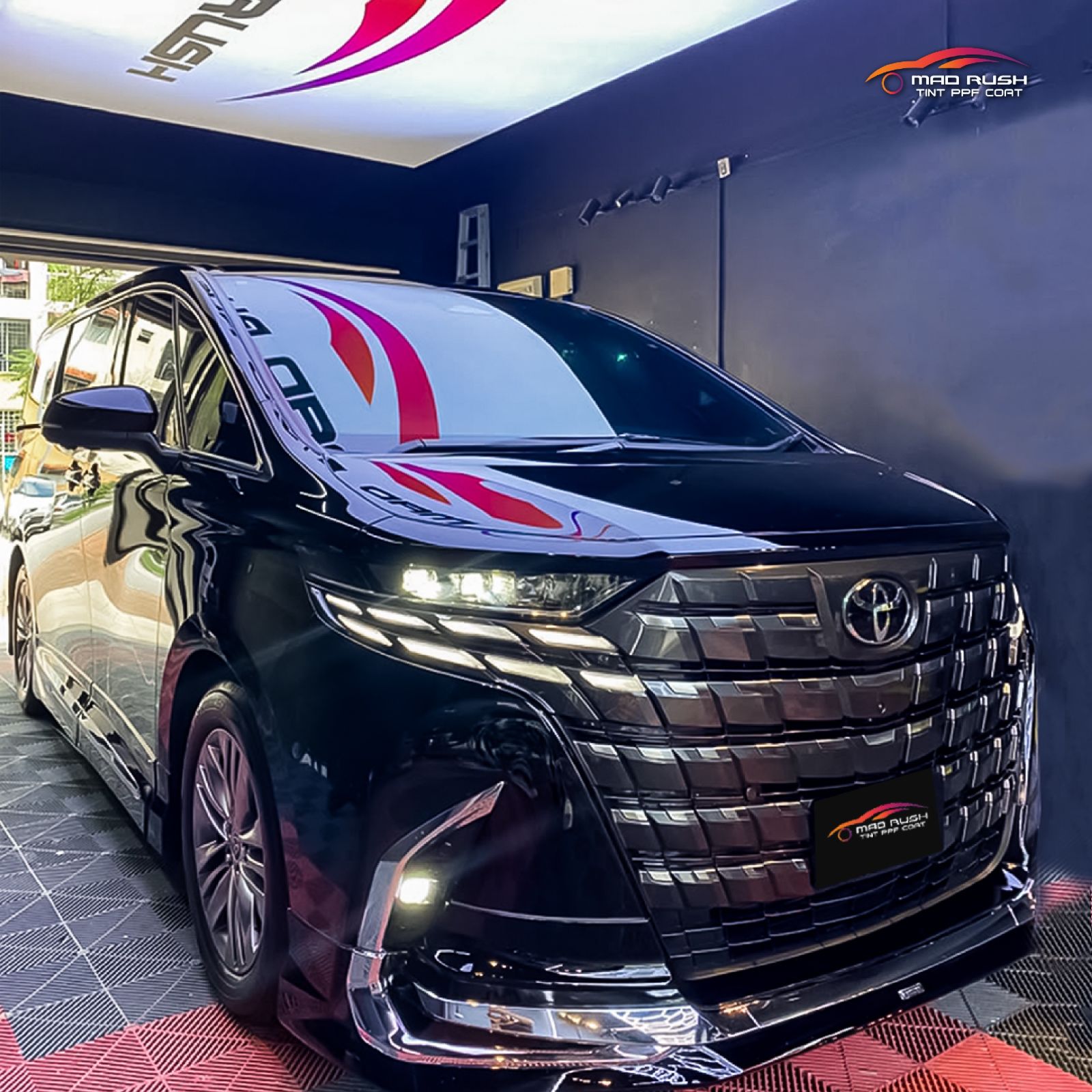 Toyota Alphard AGH40 Premium Protection by PPF Paint Protection Film | Mad Rush Shah Alam, Glenmarie