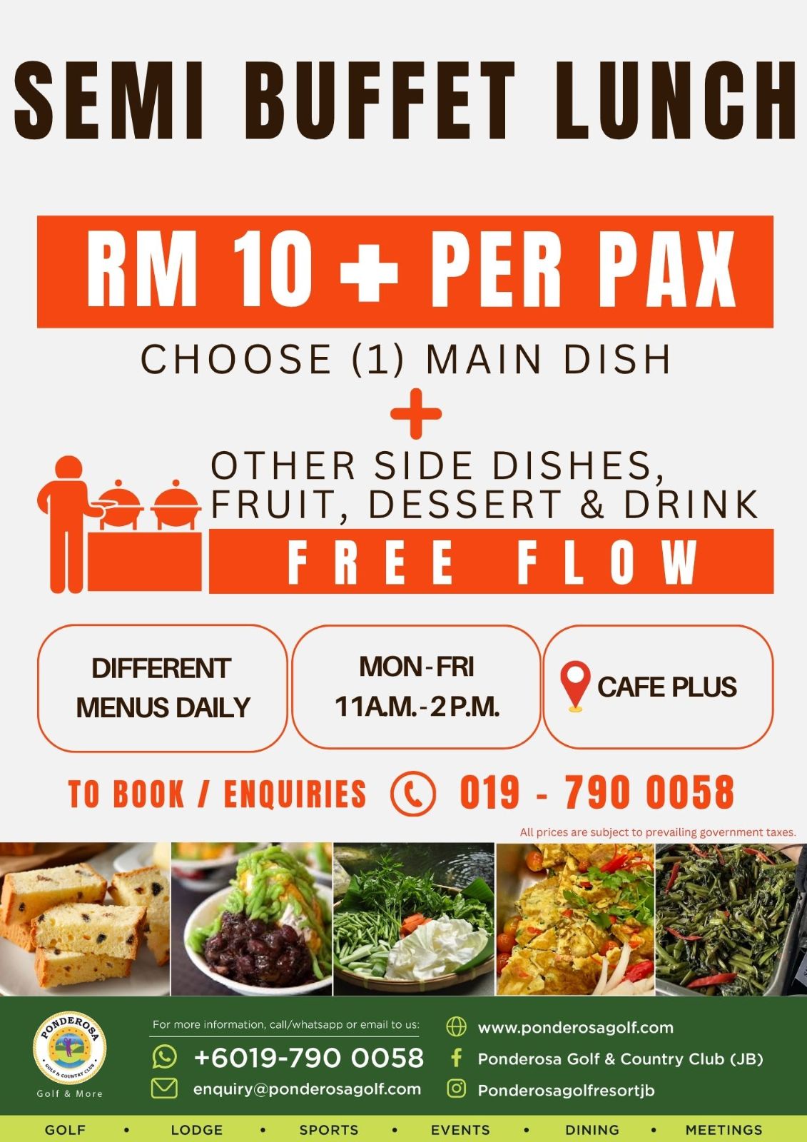 Semi Buffet Lunch