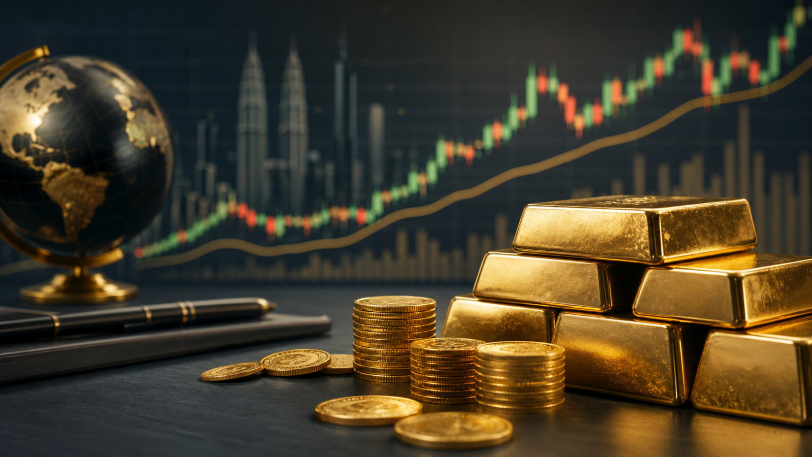 Malaysia Gold Price Update: MYR 16,576.42 per ounce on 9 July 2026