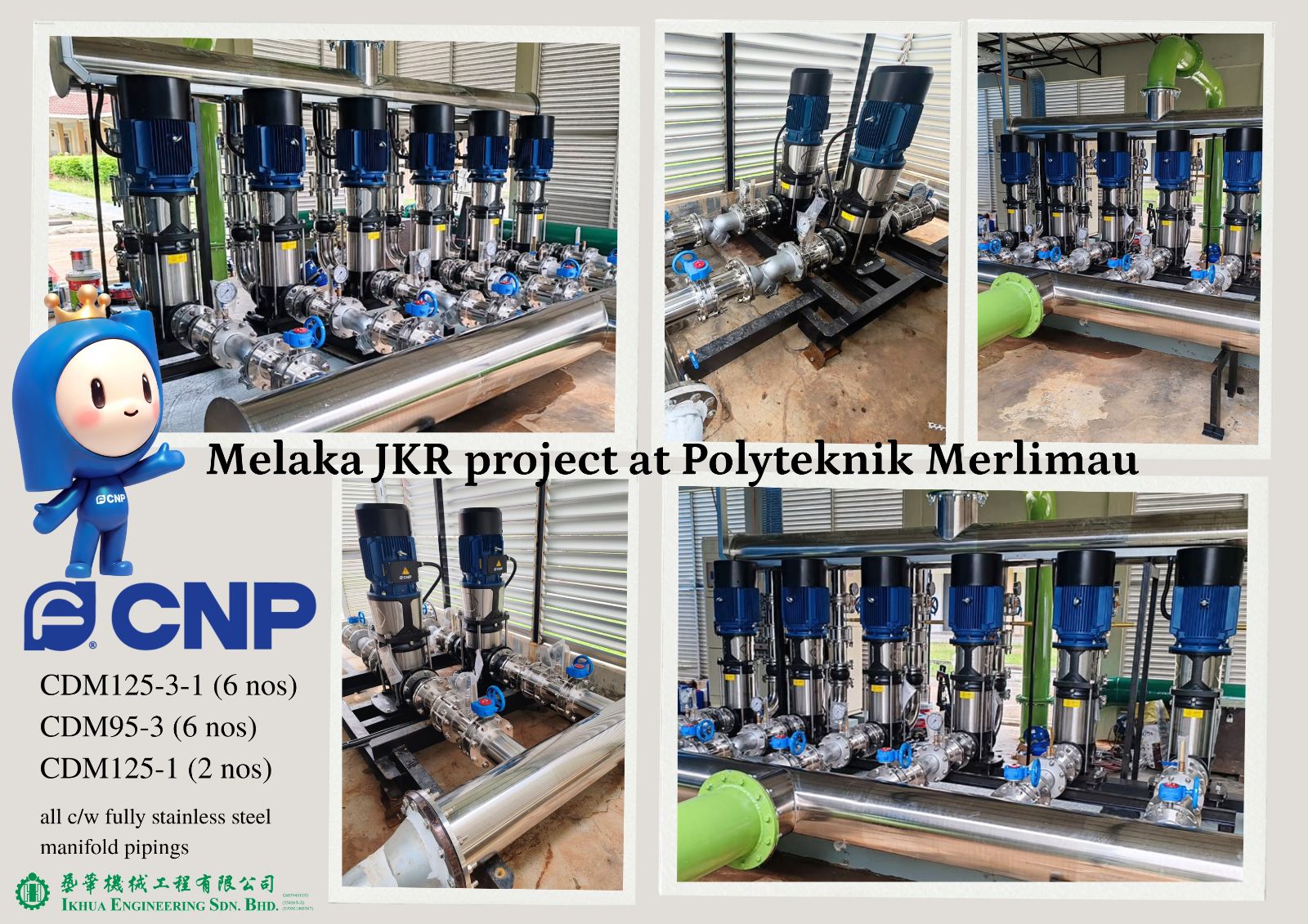 Melaka JKR Project at Polyteknik Merlimau