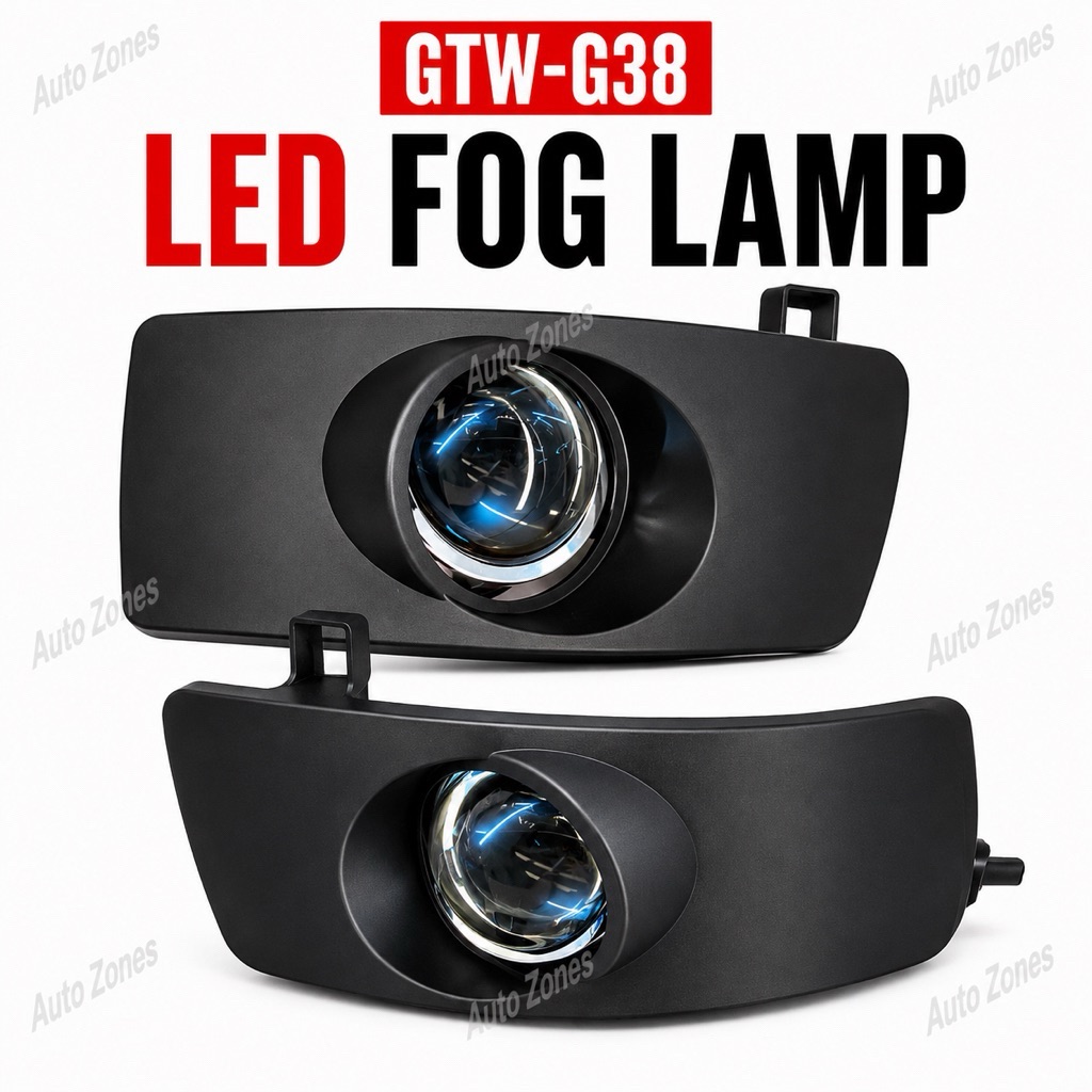 Toyota Innova 2004-On LED Fog Lamp Projector Lens | Toyota Corolla Altis 2003-2004 Middle East Type Fog Light | High Brightness Projector LED | Plug & Play | Auto Zones Malaysia