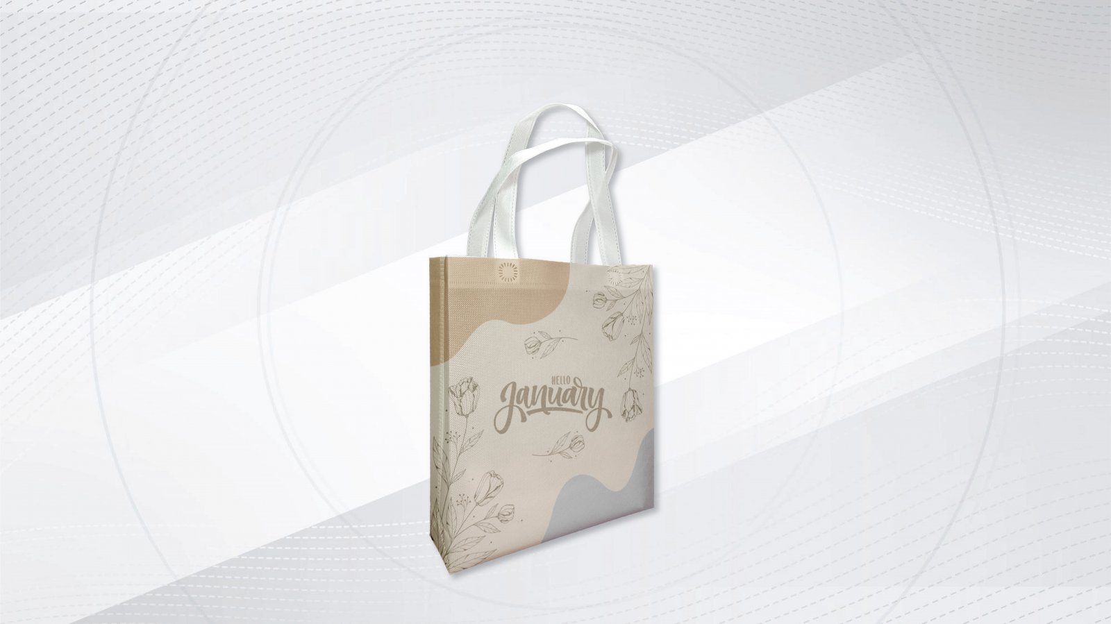 N01A / rPET Non Woven Bag / Full Color Sublimation Series