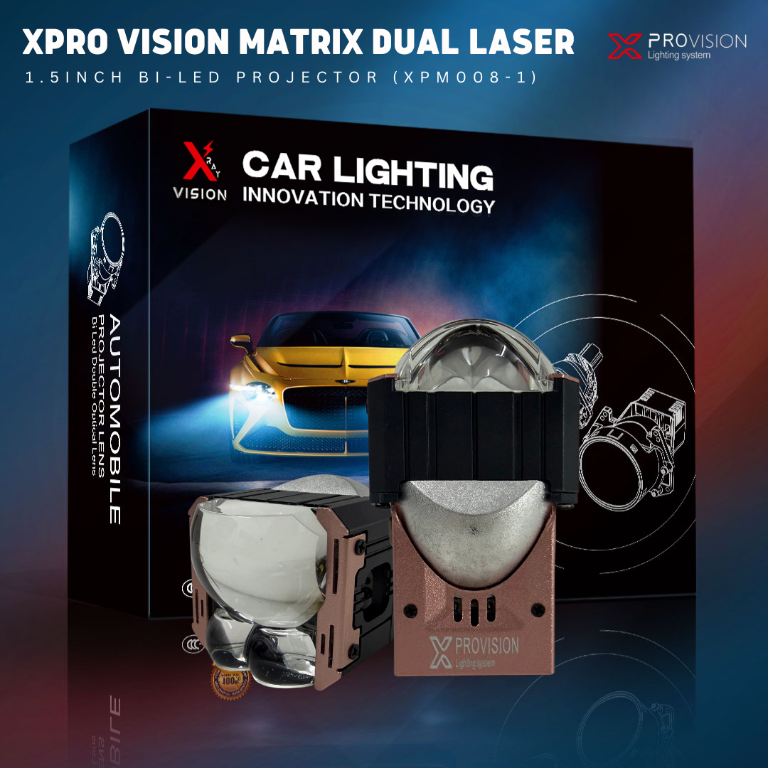 Xpro Vision Matrix 1.5inch Dual Laser BI-LED Headlight System #Xpm008-1
