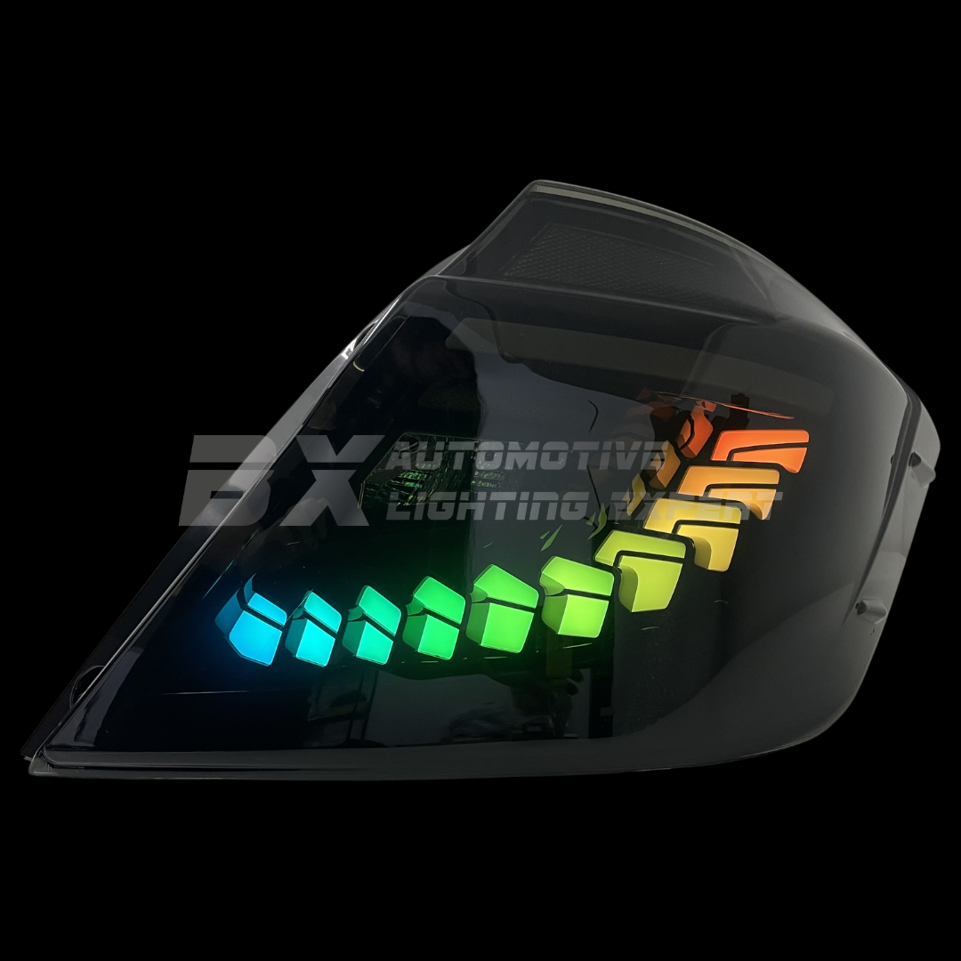 Perodua Bezza - LED Taillamp (Dragon Scale Design V3 - Rgb)