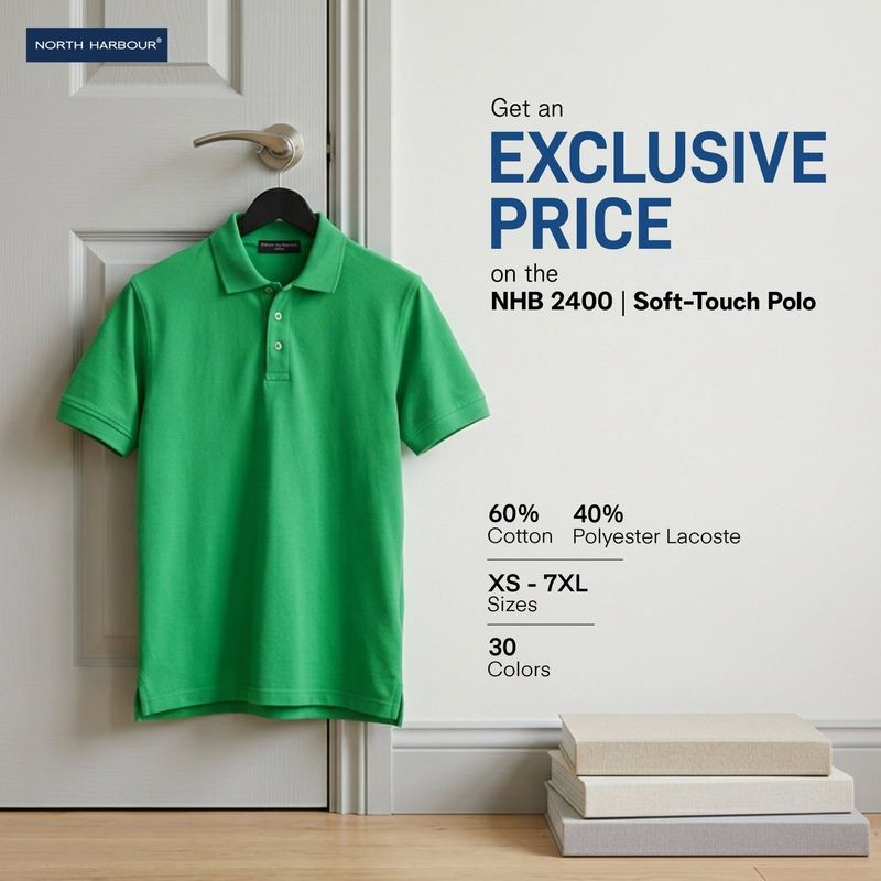 NHB 2400 Soft Touch Polo Printing Malaysia