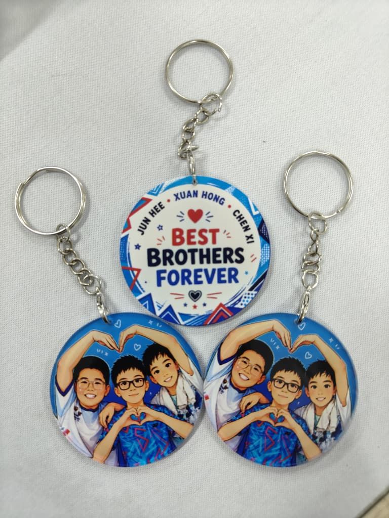 Print Customized Acrylic Keychain for Gift at Kepong, KL | Corporate Gift | Event Giveaway | Promotional Gift | Personalized Gift