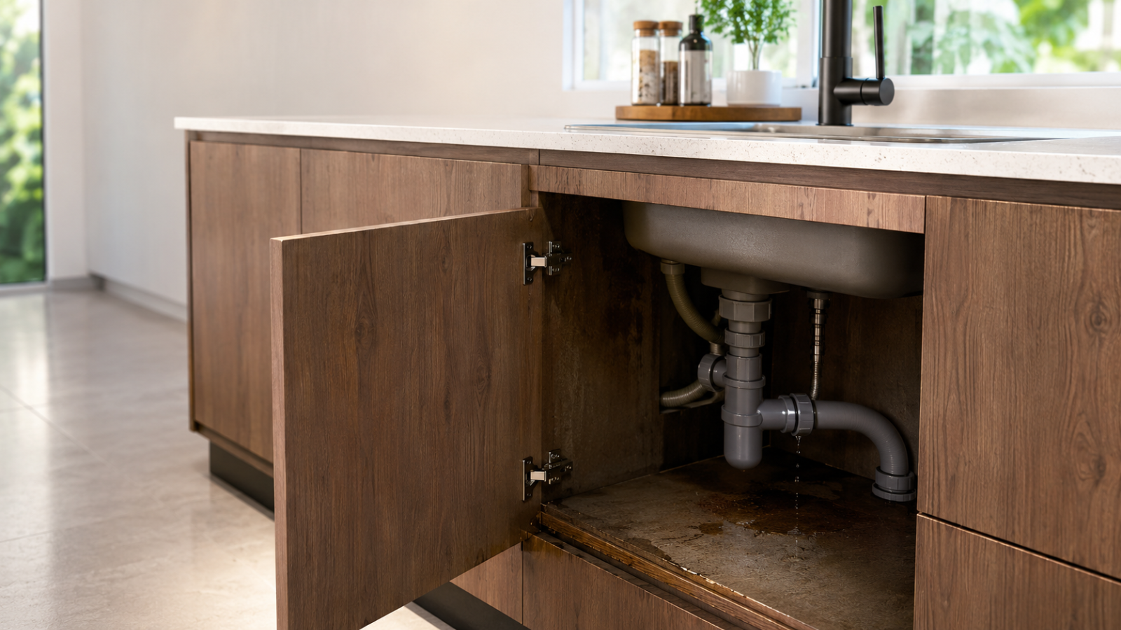 Water-Resistant Kitchen Cabinet Malaysia | Prevent Cabinet Swelling