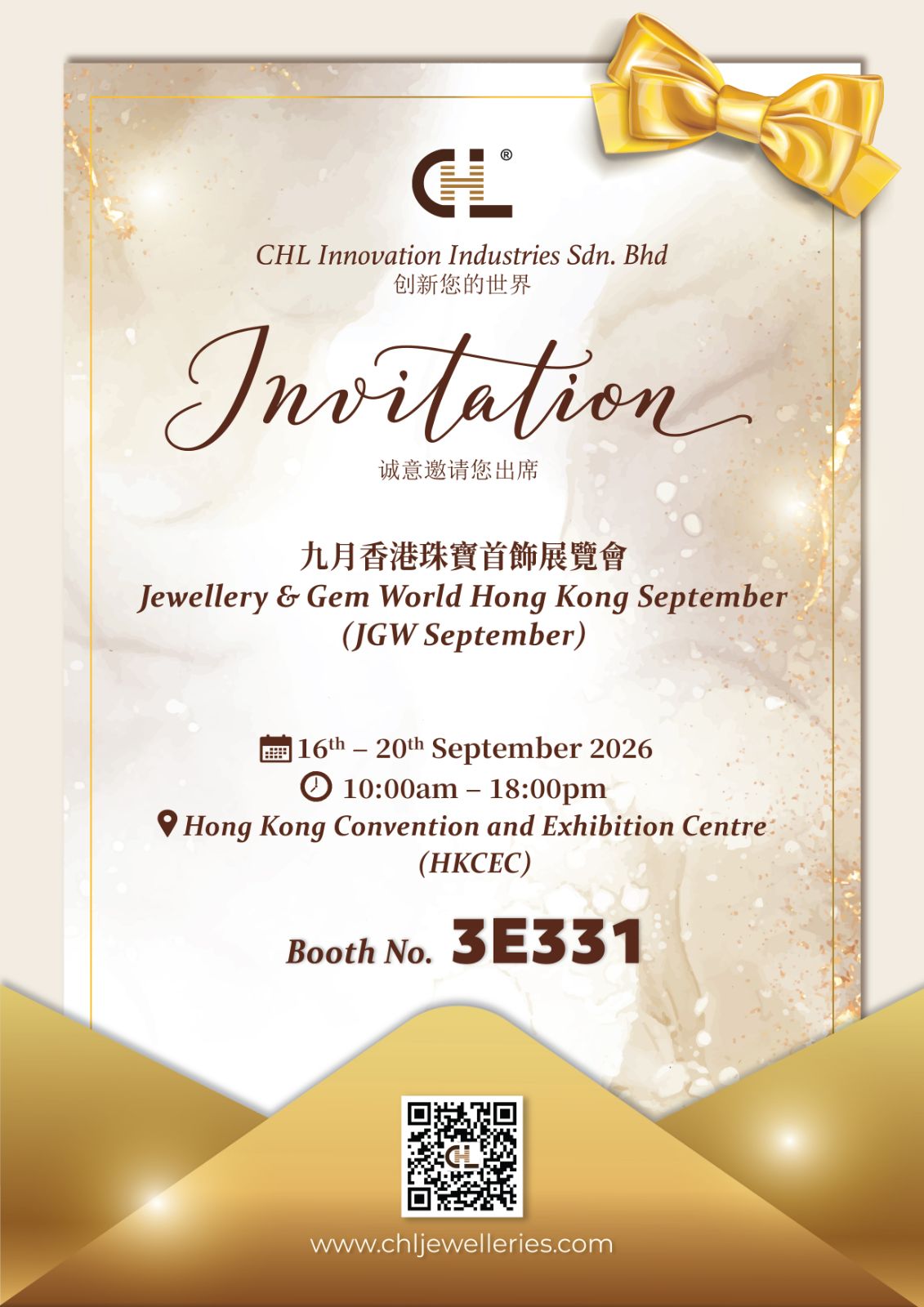 Jewellery & Gem World Hong Kong (JGW September) 2026