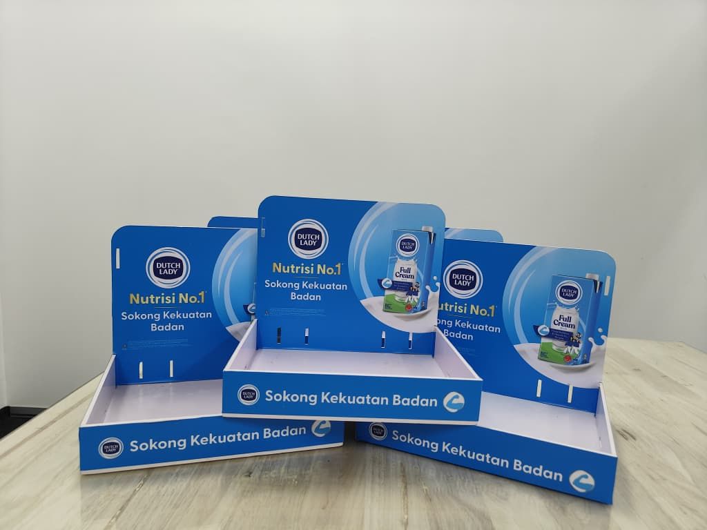 Print PVC Display Tray for Event Display at Sungai Besar, Selangor | Counter Display | Product Display Stand | Point of Sale | Brand Display 