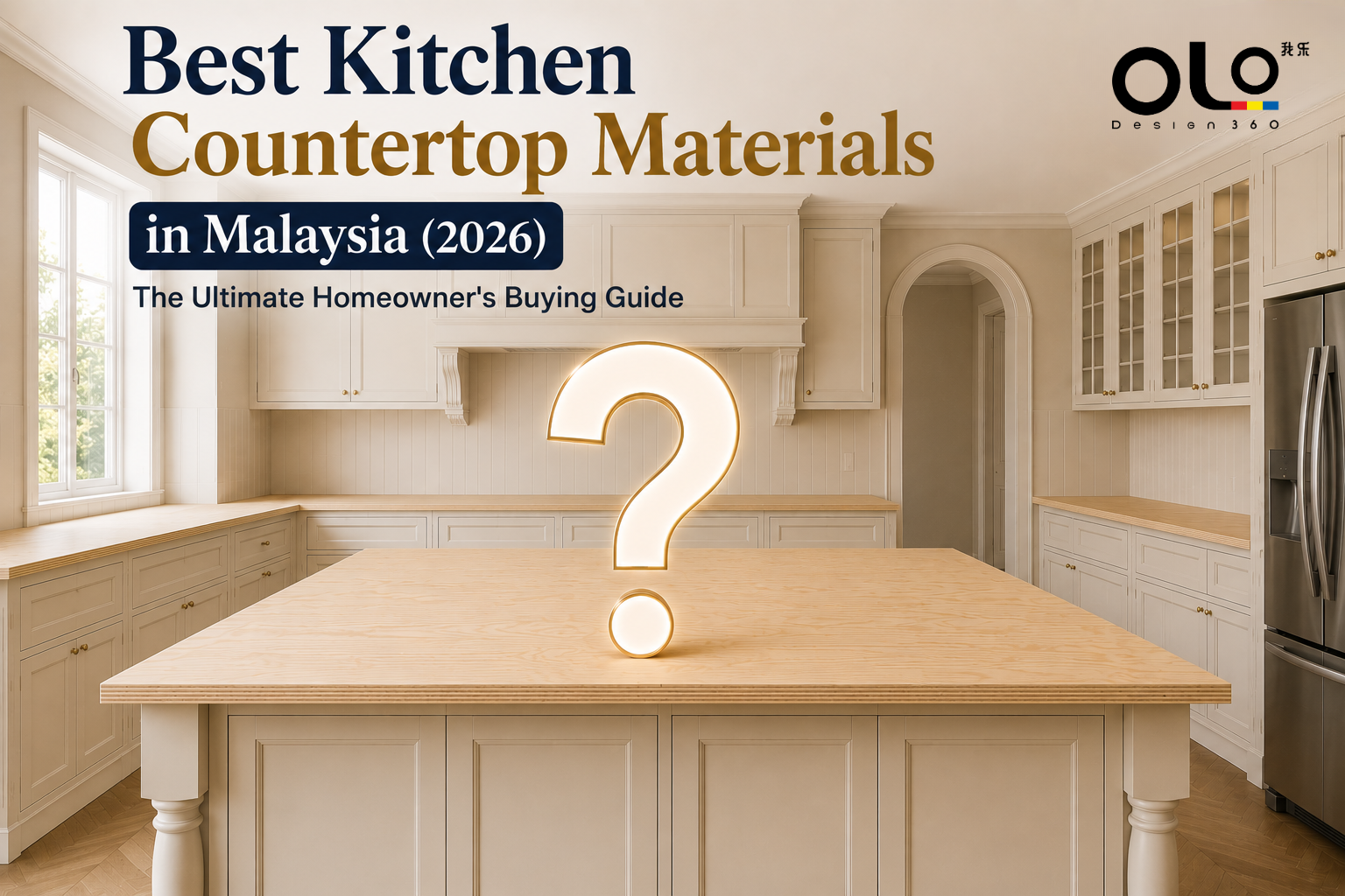 Best Kitchen Countertop Materials in Malaysia (2026): The Ultimate Homeowner's Buying Guide