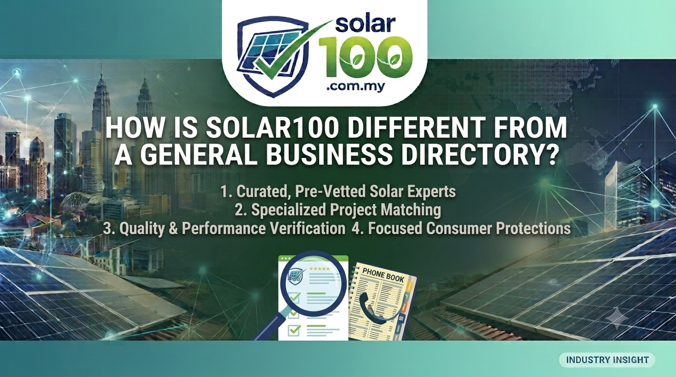 Solar100 与一般商业目录有什么不同？