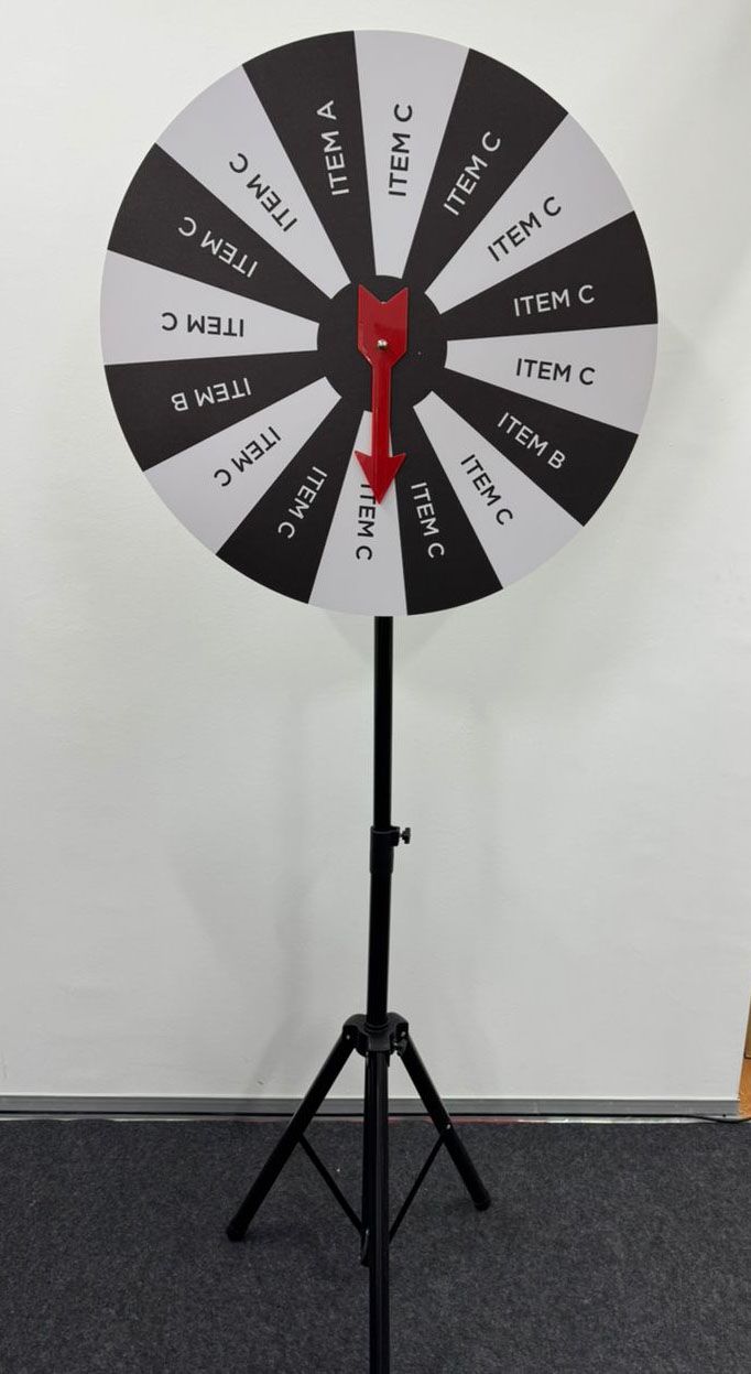 Print Luxury Lucky Spin for Event Props at Setapak, KL | Lucky Spin Wheel | Prize Wheel | Event Marketing | Roadshow | Exhibition | Shopping Mall Promotions            
