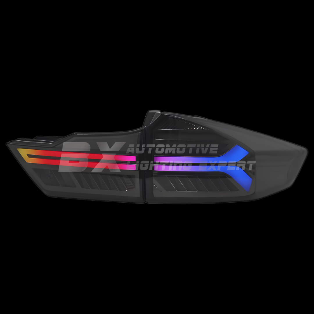 Honda City Gm6 14-19 - LED Taillamp (Audi Design - Rgb)