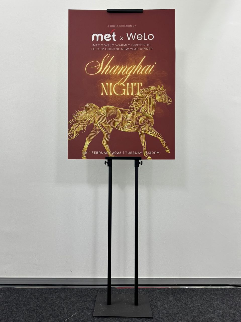 Print H Stand with Foam Board for Event Promotion at PJ, Selangor | Foam Board Display | Promotional Signage | Shopping Mall Display | Event Branding