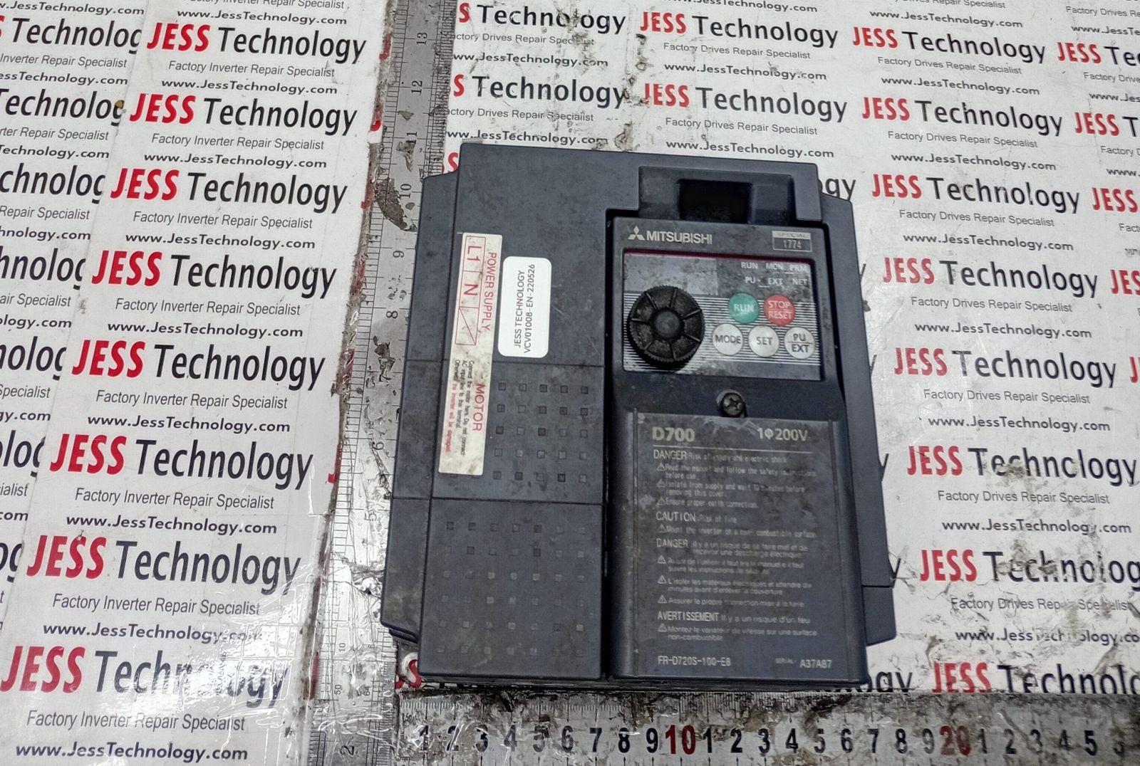 Repair  MITSUBISHI INVERTER FR-D720S-100-E8 MALAYSIA, SINGAPORE, THAILAND, VIETNAM, INDONESIA