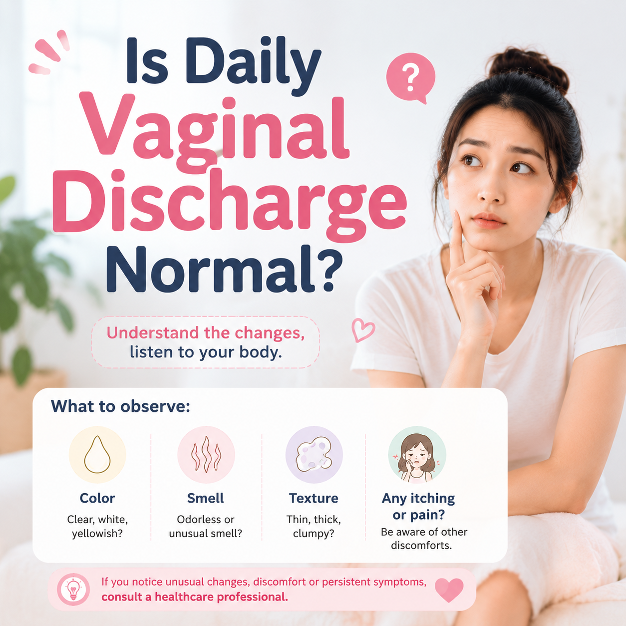🌸 每天都有白带正常吗？
