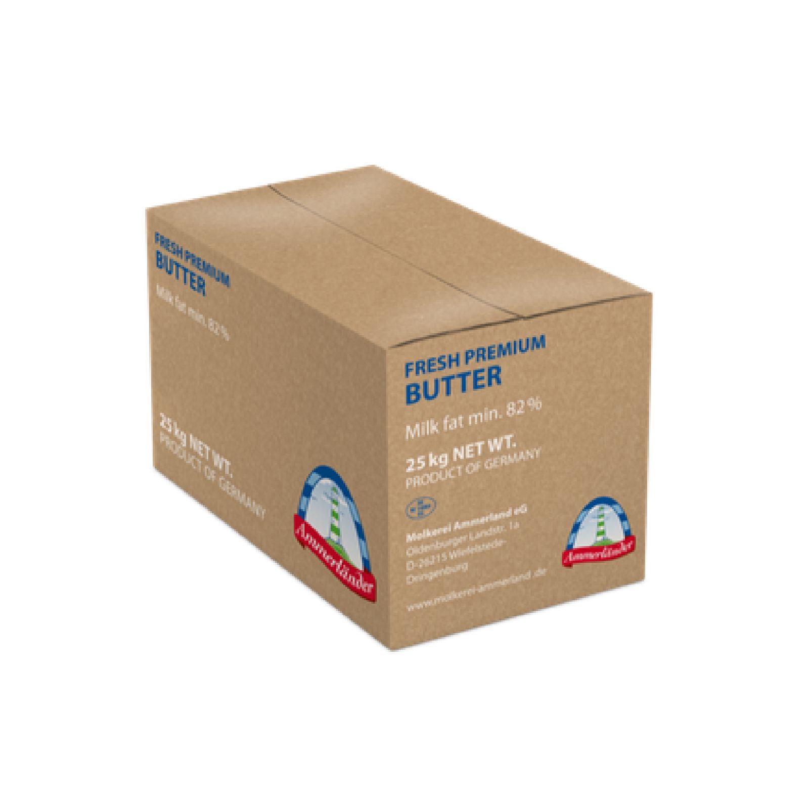 AMMERLAND Unsalted Lactic Butter (Cut)
