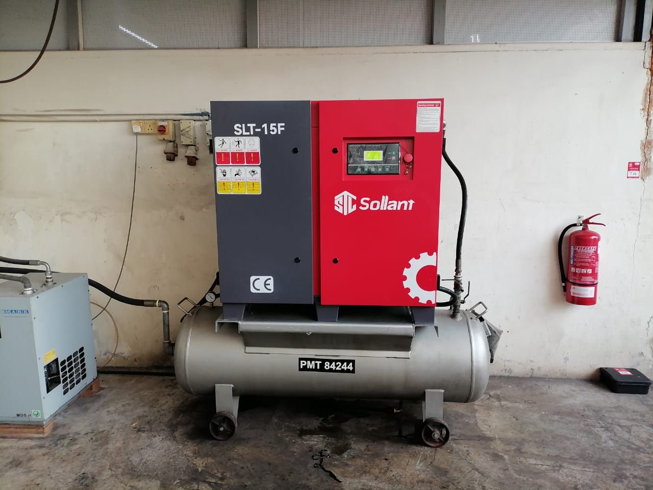 Thanks customer support 🙏🔧 Sollant Screw Air Compressor 20HP