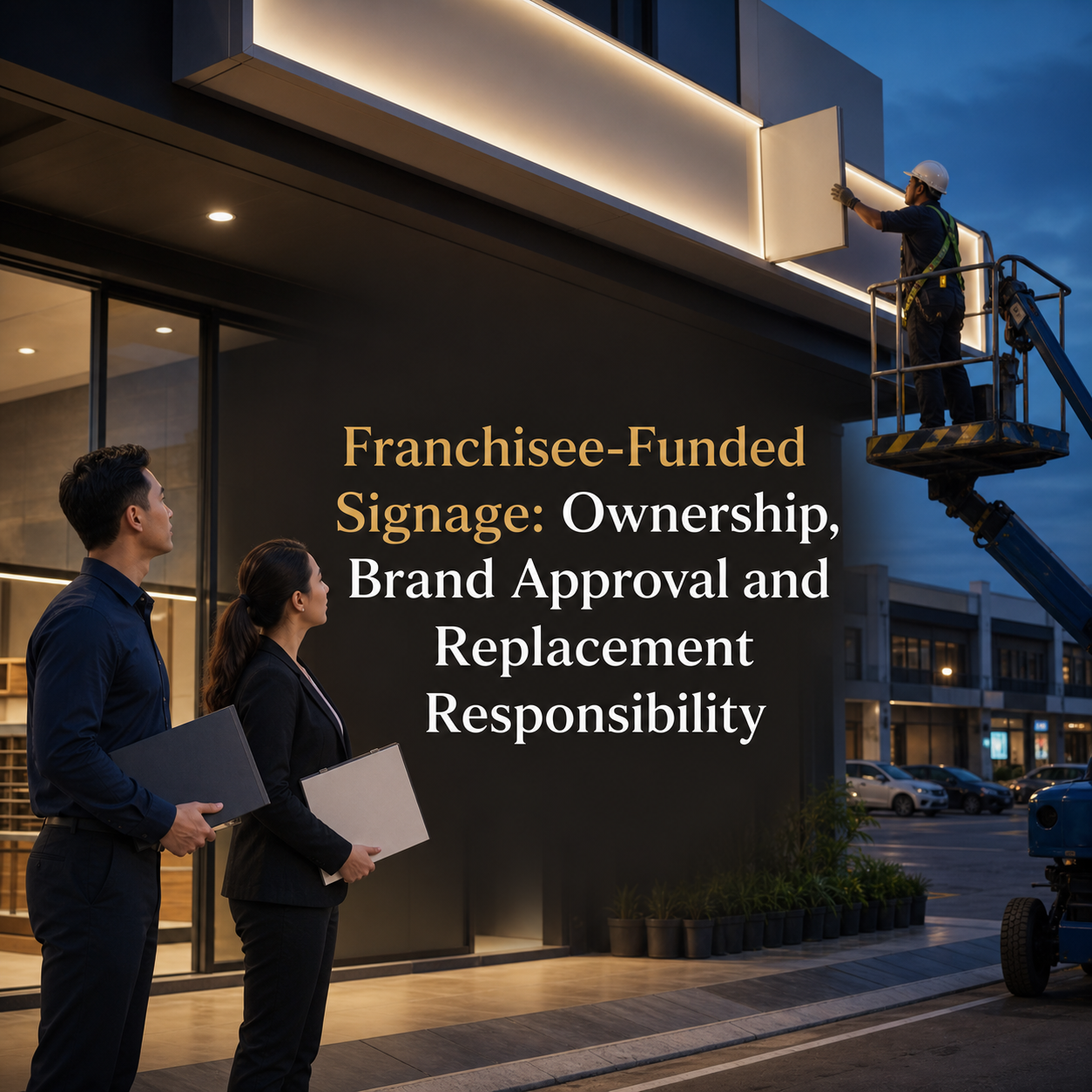 Franchisee-Funded Signage: Ownership, Brand Approval and Replacement Responsibility