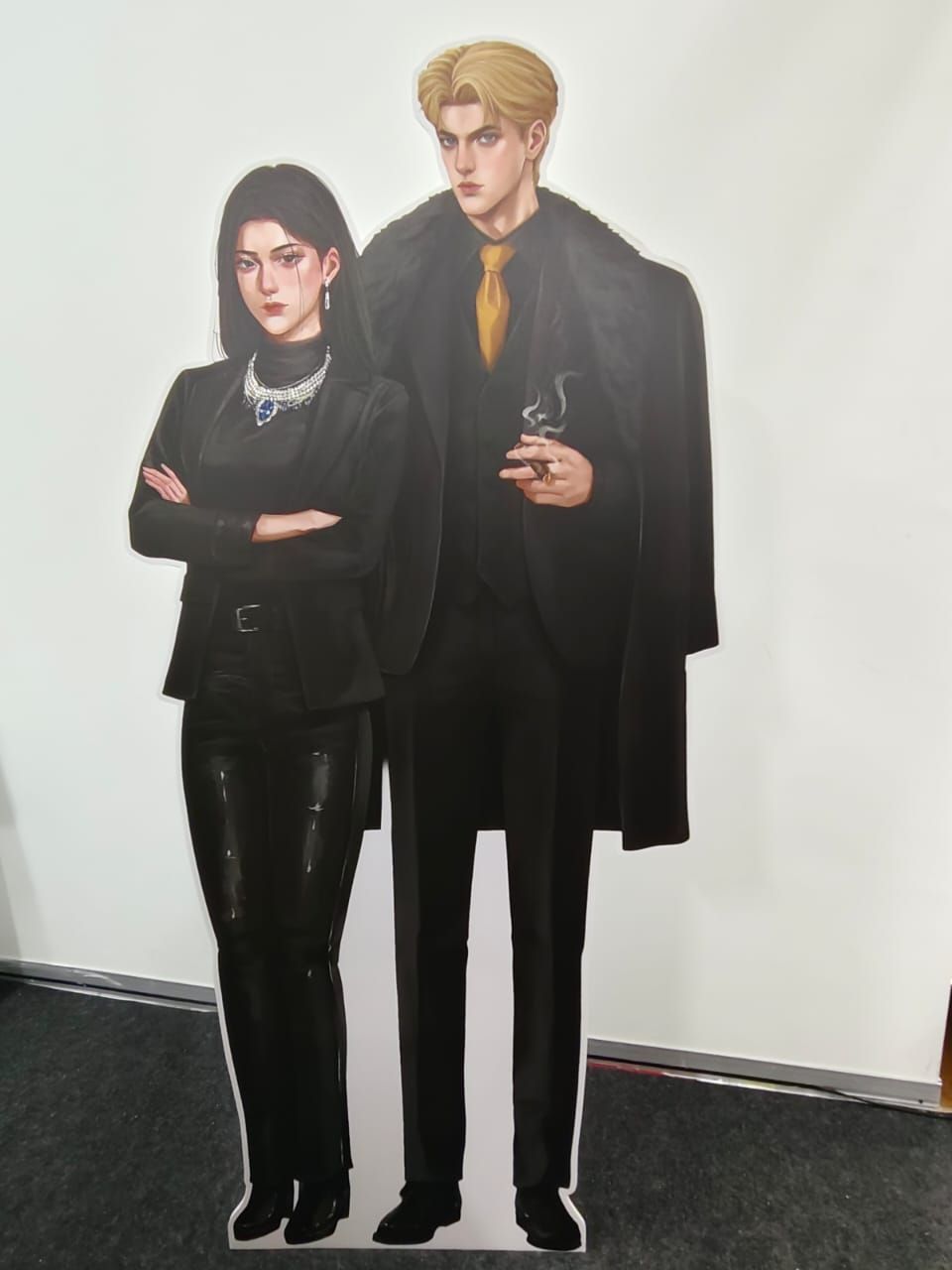 Print Human Standee with Mounting Stand for Book Fair Display at Cyberjaya, Selangor | Die Cut Standee | Event Standee | Exhibition Display | Brand Activation | Marketing Display