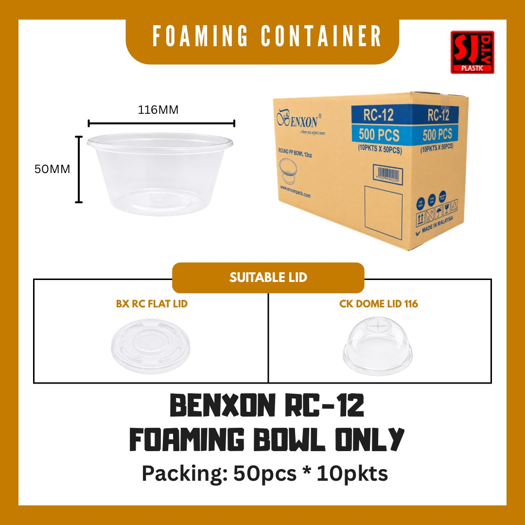 Benxon RC-12 Foaming PP Bowl