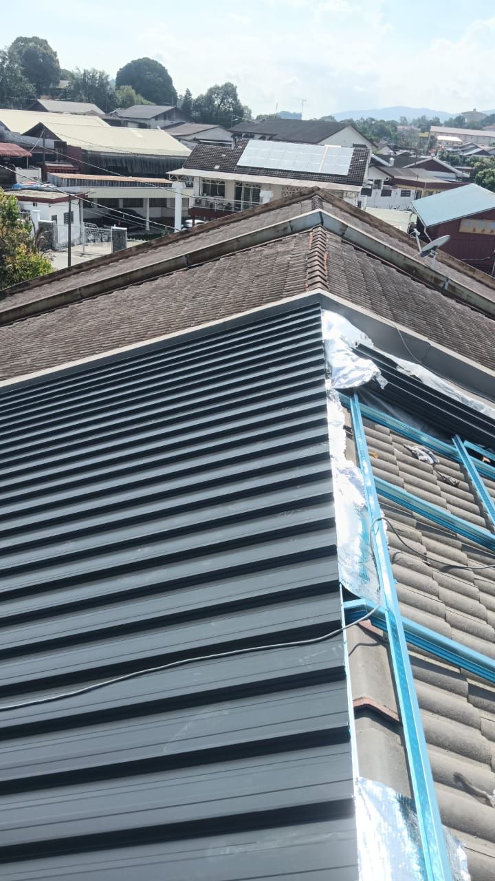 Roofing Works - Double Roofing Protection - Seremban Negeri Sembilan.