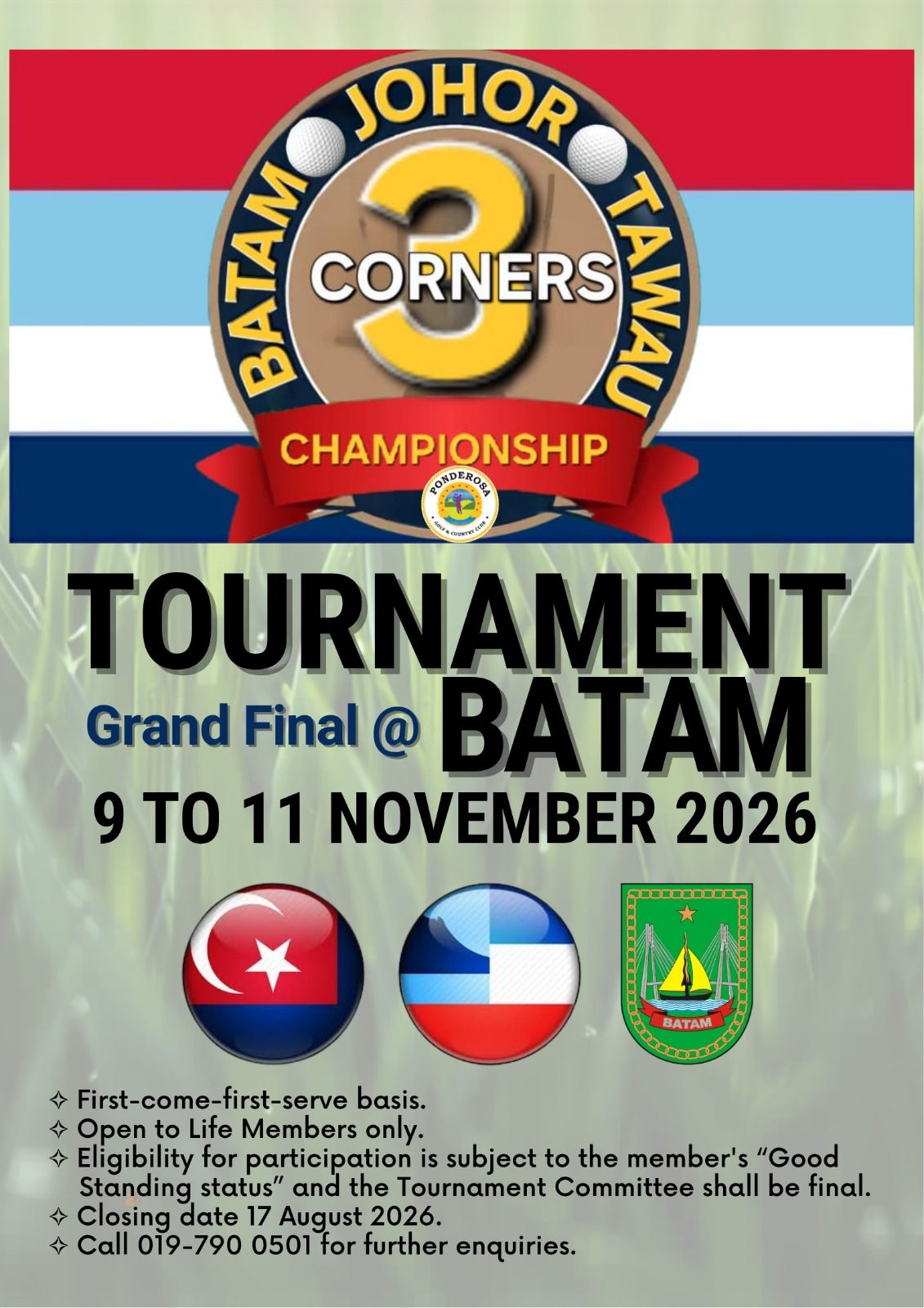 3 CORNERS CHAMPIONSHIP FINAL @BATAM