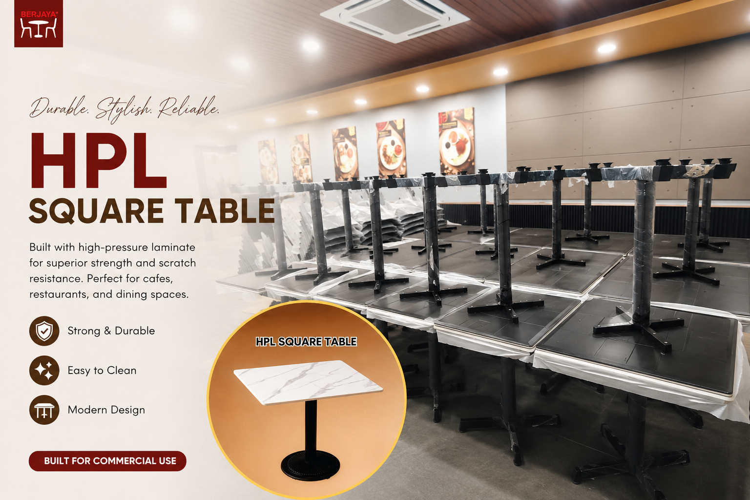 How Do I Choose the Right Restaurant Table?