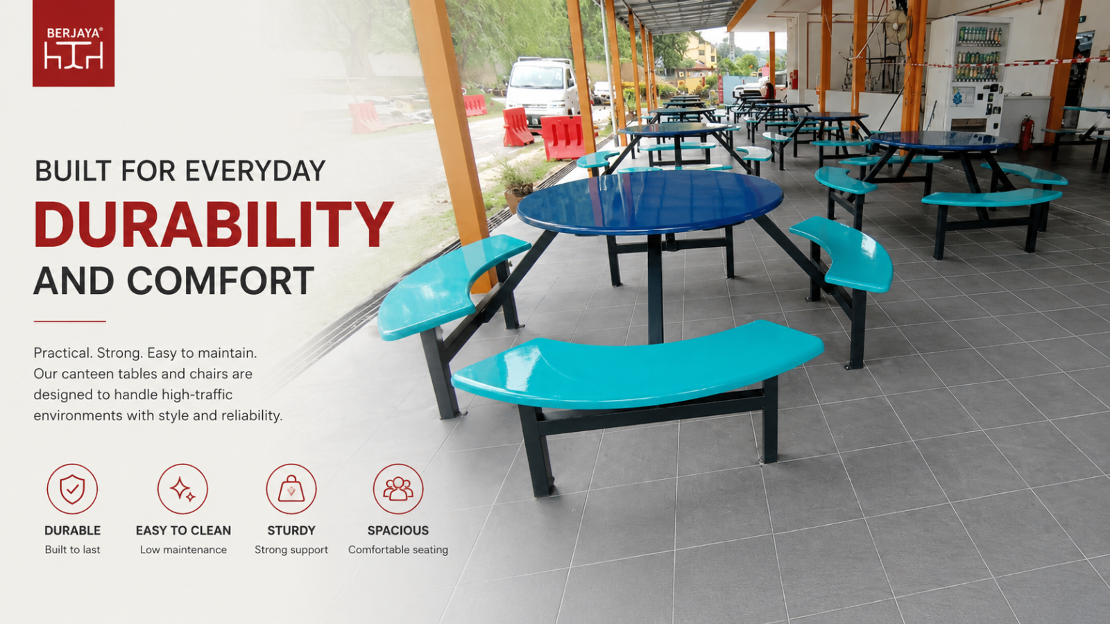 How Many Canteen Tables and Chairs Does a Facility Need?