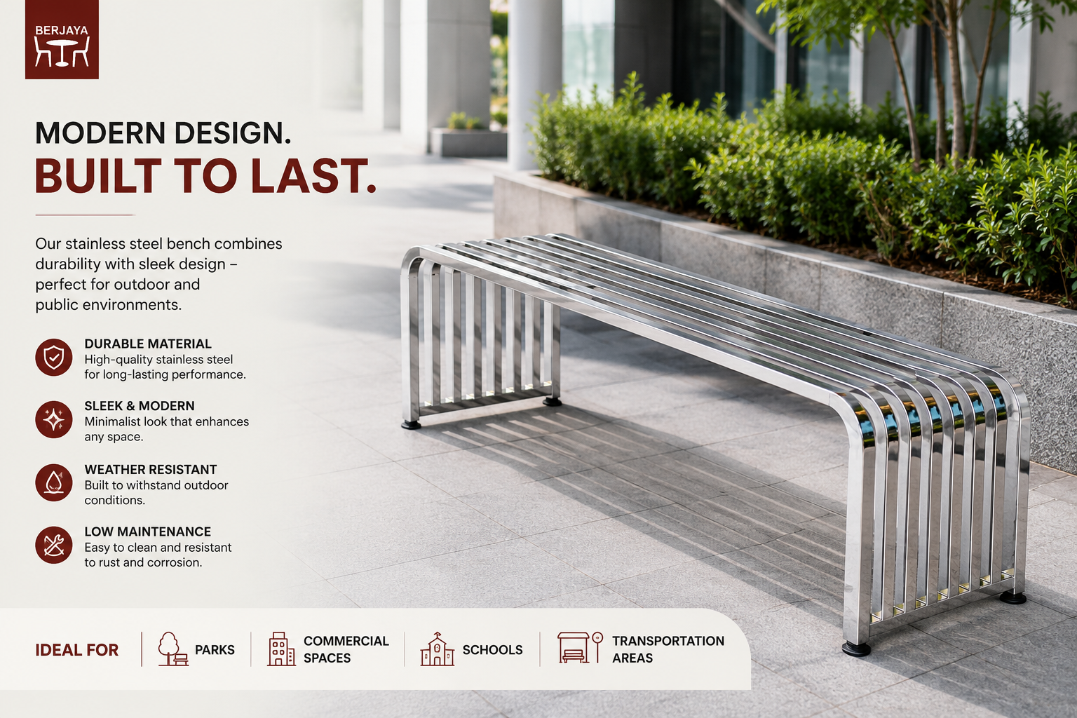 Where Should Public Benches Be Installed?