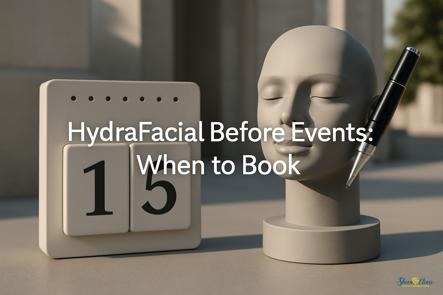 HydraFacial Before Events: When to Book