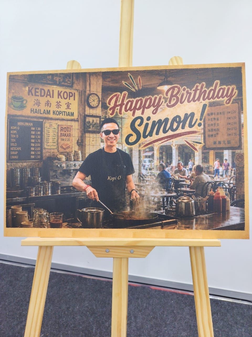 Print Foam Board for Birthday Gift at Kepong, KL | Custom Foam Board | Photo Board | Birthday Party Decoration | Personalized Gift | Surprise Gift | Birthday Party Props | Fun Gifts 