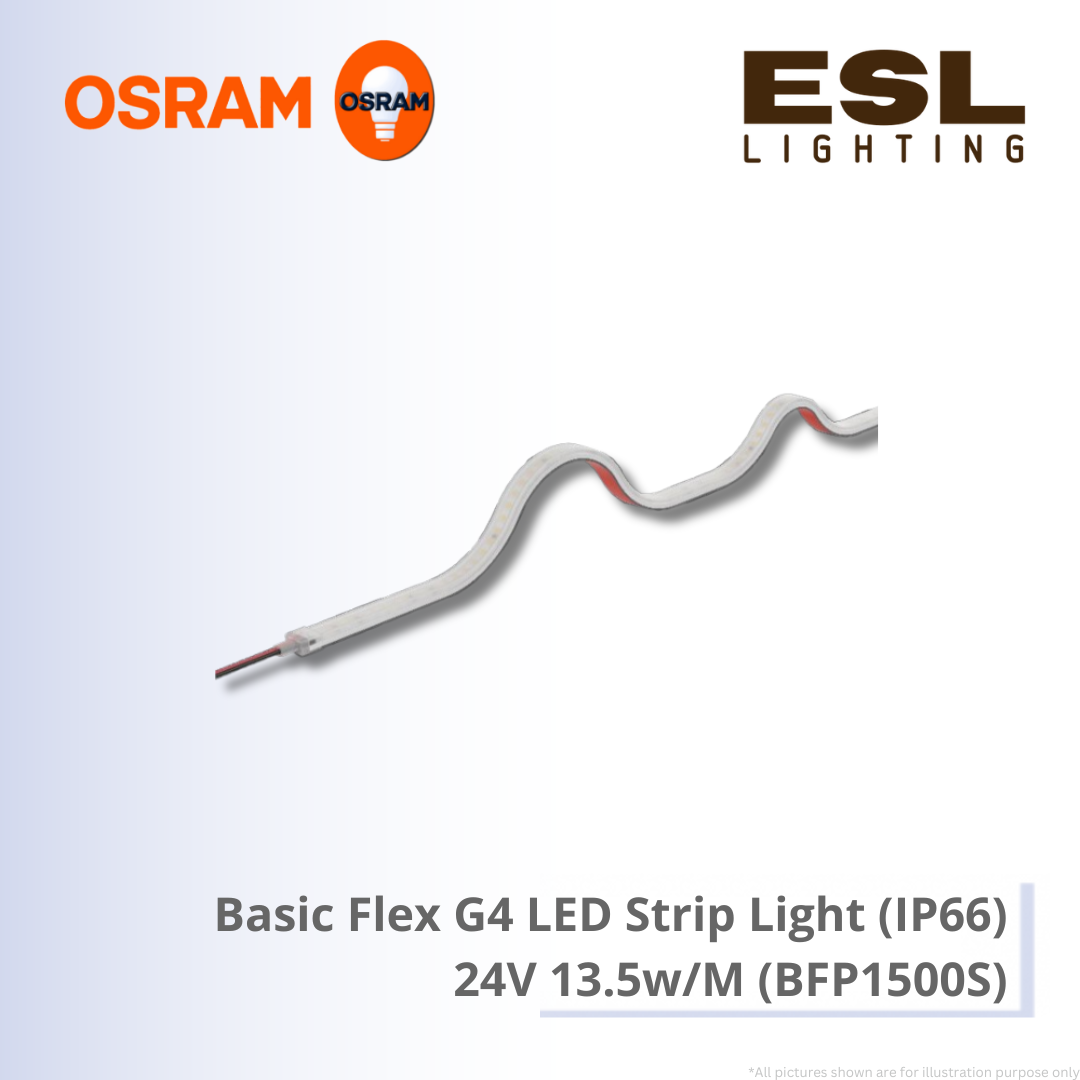OSRAM BASIC FLEX G4 IP66 LED Strip Light 13.5w/meter - BFP1500S-G4-24-05