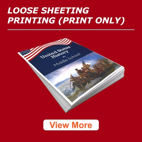 Loose Sheeting Printing (Print Only)