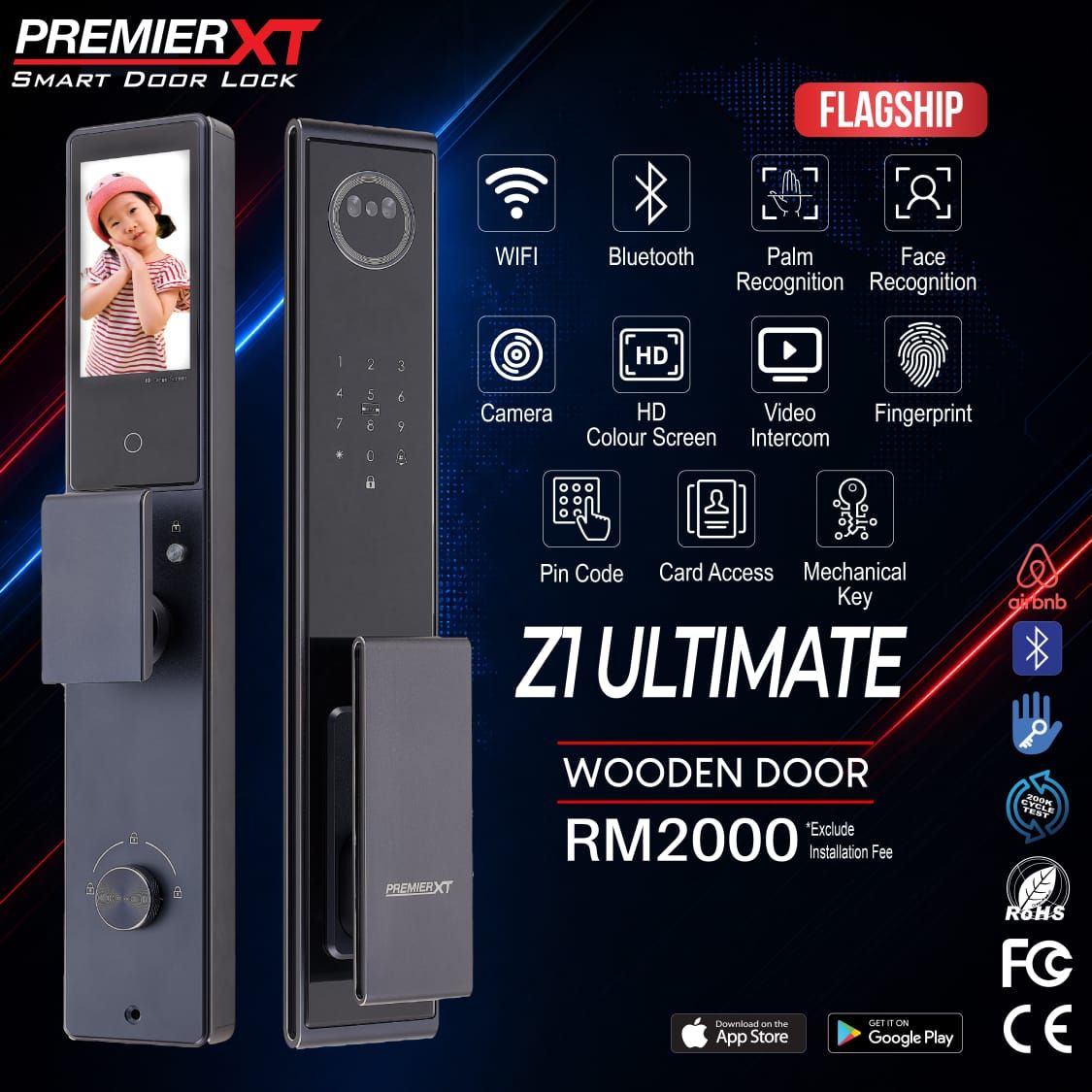 Premier XT Smart Door Lock XTD-Z1 Ultimate Smart Lock