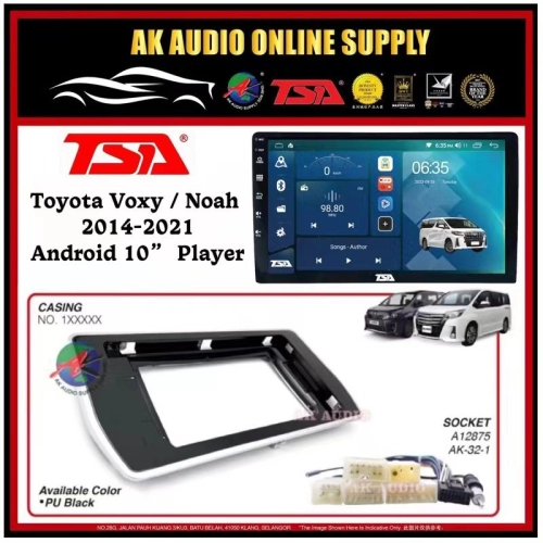 818 2+32GB◾TSA Voxy / Noah R80 2014 - 2021 ** High Spec ** Android 10'' inch DSP/QLED/CARPLAY Car Player Monitor - AK Audio Supply Sdn Bhd