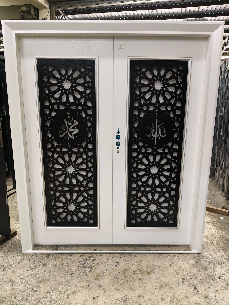 SAFETY DOOR 6X7 WHITE LC683-1 JAWI K BLACK RH