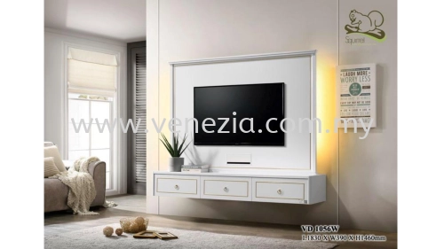 VVD 1056W Wall Mounted Tv Cabinet