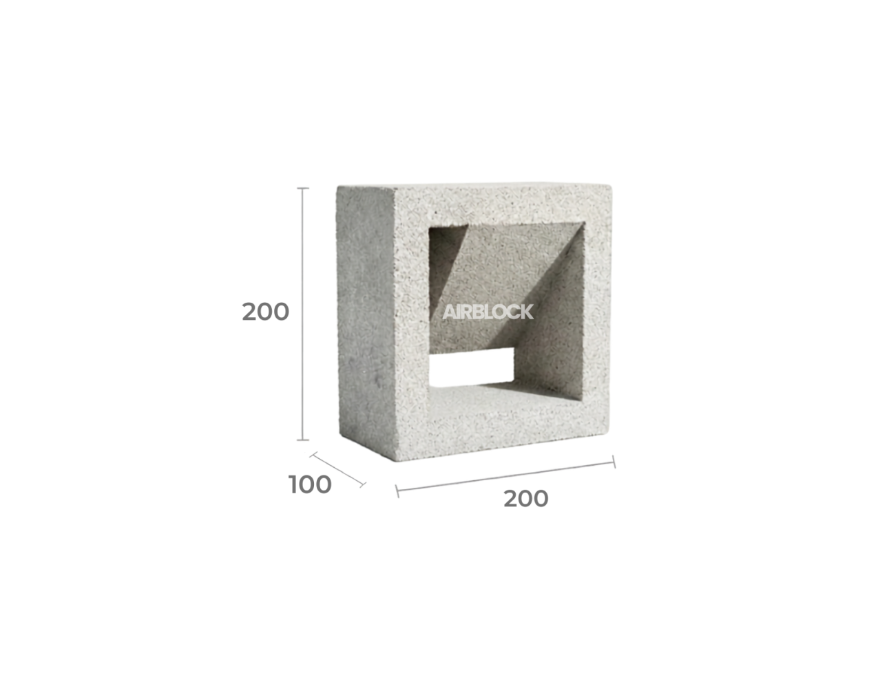Airblock Linear Veil Ventilation Block - AB#005