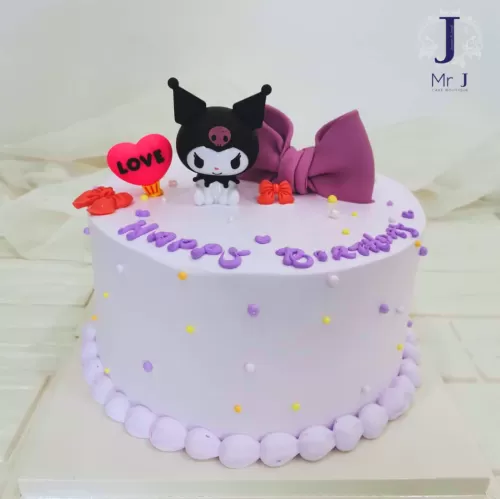 Kuromi Cake | Birthday Girl Cake | Kids Cake - Hen Chen Food Industry Sdn. Bhd.